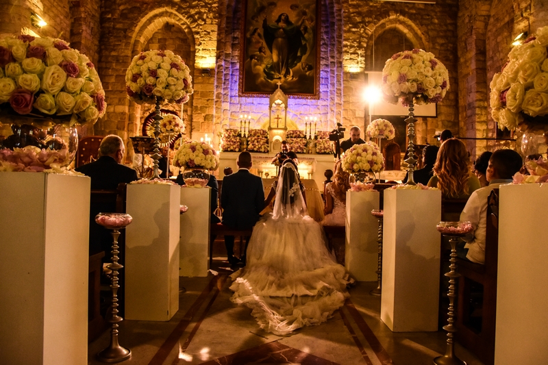 Wedding of Toni Chidiac and Joanna Khoury - Church